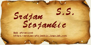 Srđan Stojankić vizit kartica